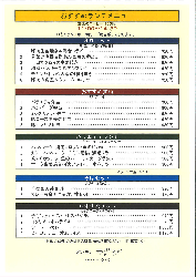 おすすめランチメニュー